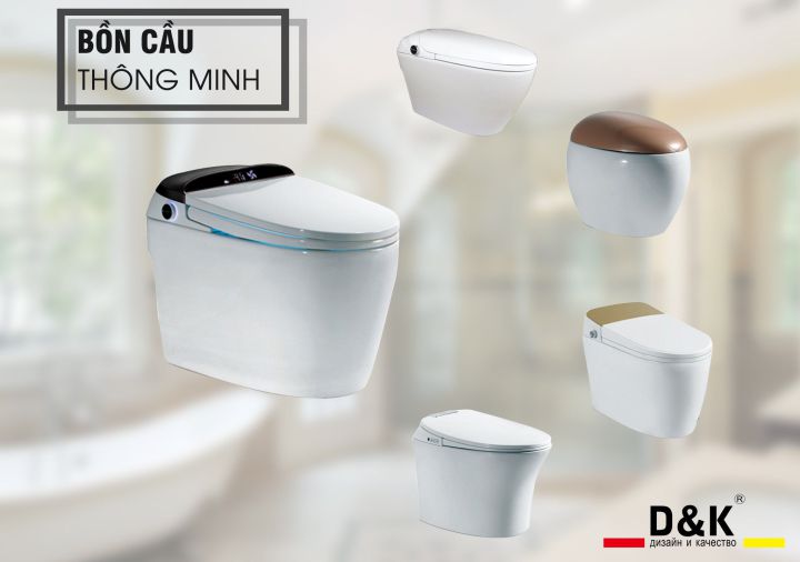 CÔNG NGHỆ THÔNG MINH ĐẾN TỪ BỒN CẦU ĐIỆN TỬ D&K